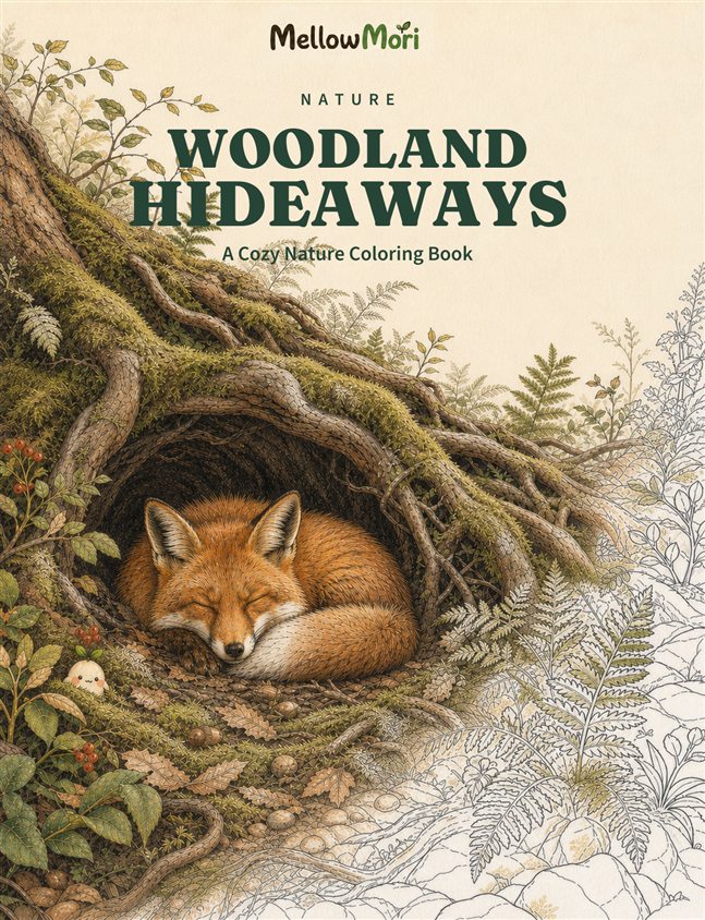 Book cover of Woodland Hideaways